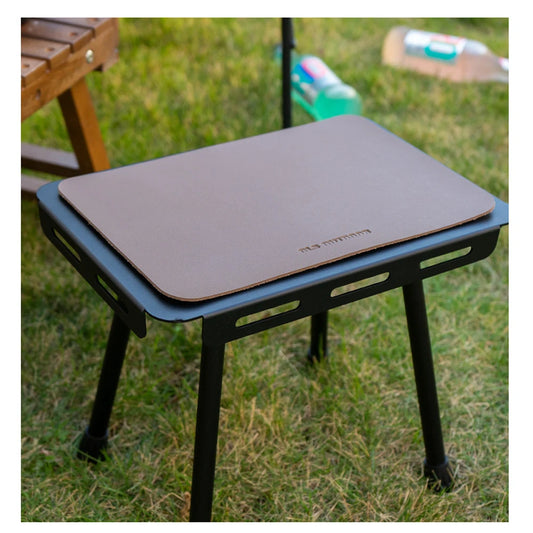 Waterproof Table Mat PU Leather Placemat Outdoor Picnic Camping BBQ Heat Insulation Desk Pad Nonslip Folding Table Mat