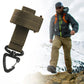 3Pcs Outdoor Keychain Tactical Gear Clip Keeper Pouch Belt Keychain Webbing Gloves Rope Holder  Molle Hook Camping Equipment