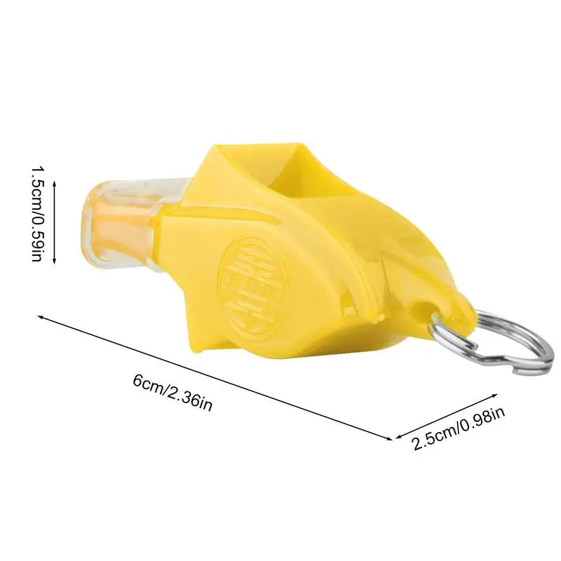 Sports Whistles Loud And Multi-Functional Whistle With Portable Keyring Camping Accessories For Sporting Events Group Activities