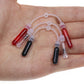 Ellllv Fishing Jig Skirt Rattles Kit Plastic Sound Tube & Connection Strap Spinnerbait Buzzbait Accessories Bass Snapper Fishing