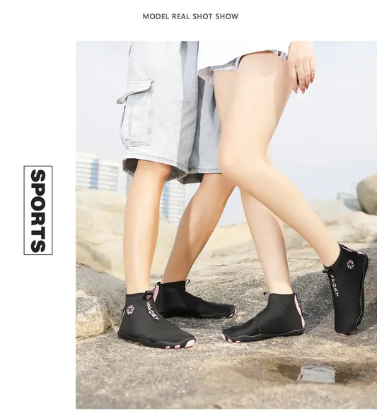 Unisex Beach Shoes Neoprene Diving Boots Surf Scuba Diving Socks Swimming Shoes Underwater Fishing Surf Gear Snorkeling Shoes