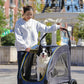 Large Pet Trolley One-Click Folding Dogs and Cats Convenient out Stroller Dog Walking Car Lightweight Folding Pet Supplies