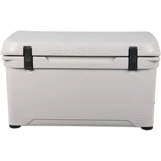 Car Portable Cooler, Exceptional Ice Retention, ENG65 58 Quart High-Performance Hard Cooler and Ice Chest, Portable Cooler