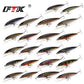 FTK 100mm/12g Fishing Lure Minnow Floating Hard Bass Lure Artificial Bait Carp Wobblers Crankbai Fishing For Fishing Accessories
