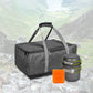 Camping Cookware Bag Portable Large Capacity Outdoor Stove Tableware Storage Bag For Picnic Bbq Family Outdoor Activities