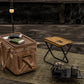 New Portable Camping Stool Outdoor Fishing Stool Pocket Stool Foldable Self-driving Picnic Sketching Line Chair