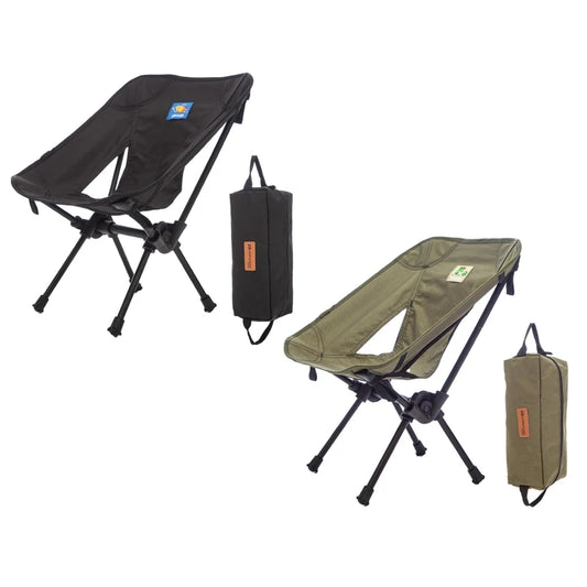 Outdoor Backrest Fishing Chair Compact Camp Backrest Chair Folding Camping Chair for Kids Children Wear Resistant