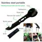 Camping Tableware Outdoor Stainless Steel Knife Fork Spoon Portable Multi-function Picnic Cutlery Outdoor Camping Equipment