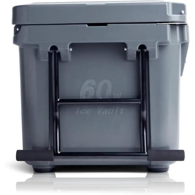 Blue Coolers Ice Vault – 60 Quart, Roto-Molded Ice Cooler | Large Ice Chest Holds Ice up to 10 Days |