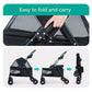 Cat Trolley for Small Dogs Pet Stroller Lightweight Folding Walking Carrying Bag Outdoor Travel Breathable Meal Plate Dog