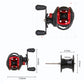 Lowprofile Reel Baitcasting Fishing Reels Fishing Tackle Right Left Handed Gear Ratio 7.2:1 Casting Reel Metal Body 8KG Max Drag