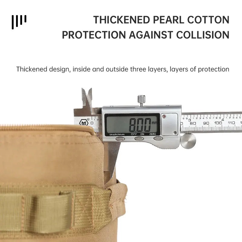 Outdoor Camping Gas Tank Storage Bag Large Capacity Ground Nail Tool Bag Gas Canister Picnic Cookware Utensils Kit Bag