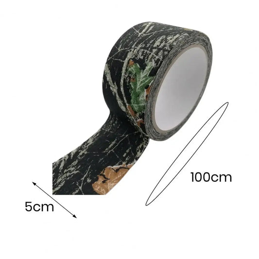 Waterproof Tape Durable Water-resistant Camouflage Tape for Outdoor Hunting Camping Gear Strong Adhesive Silencing for Stealthy