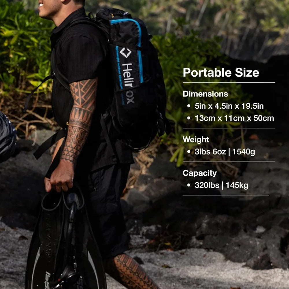 Beach Chair Lightweight, Lower-Profile, Compact, Collapsible Camping Chair, Black, with Pockets，28"D x 23"W x 31"H