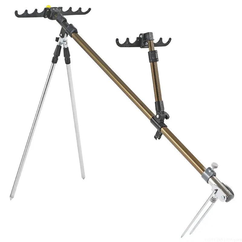 Multifunction Fishing Rod Stand Adjustable Retractable Carp Pod Stand Holder Fishing Pole Stand Tackle  Bracket Tool