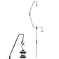 Outdoor Lamp Stand Hook Camping Lamp Rack Light Stand Holder Lighting Ground Stake Portable with Storage Bag for Picnic Outdoor
