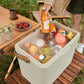 Camping Coolers 9L Insulated Cooler With Heavy Duty Handle Small Hard Cooler Insulated Ice Chest For Ice Retention Cooler Box
