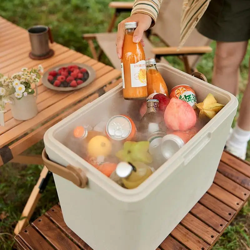 Camping Coolers 9L Insulated Cooler With Heavy Duty Handle Small Hard Cooler Insulated Ice Chest For Ice Retention Cooler Box