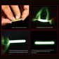 50/100pcs Fishing Glow Stick4.5*37mm/ 3.0*25mm Night Fishing Glow Chemical Light Sticks Wand Green for Floating Accessories