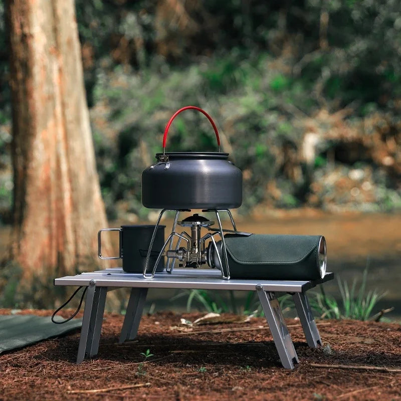 Portable Mini Camping Foldable Table Outdoor Picnic Table Furniture Barbecue Tableware Table with Carry Bag Lightweight Desk