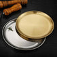 Camping Plate Stainless Steel Tableware Food Container Picnic Dish Cook Utensils Outdoor Tableware