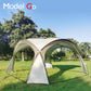Windproof Outdoor Camping Dome Tent, Party Beach Canopy, Large BBQ Awning, Sun Shelter, Hiking, Family Picnic, 6-8 Person