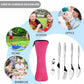 Lightweight Stainless Steel Cutlery Stainless Steel Camping Cutlery Set with Storage Bag for Travel Picnic Use for Outdoor