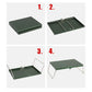 1pc Folding Table Portable Outdoor 5052 Aluminum Alloy Picnic Table Adjustable Portable Table Ultralight Garden Picnic Camping