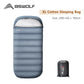 BSWolf  Large Camping Winter Sleeping bag lightweight loose widen bag long size for Adult rest outdoor Hiking  Travel tourisem