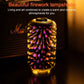 Fireworks Camping Light Glass Lampshade Portable Outdoor Campsite Lantern Tent Light Cover with Storage Bag For Picnic Hiking
