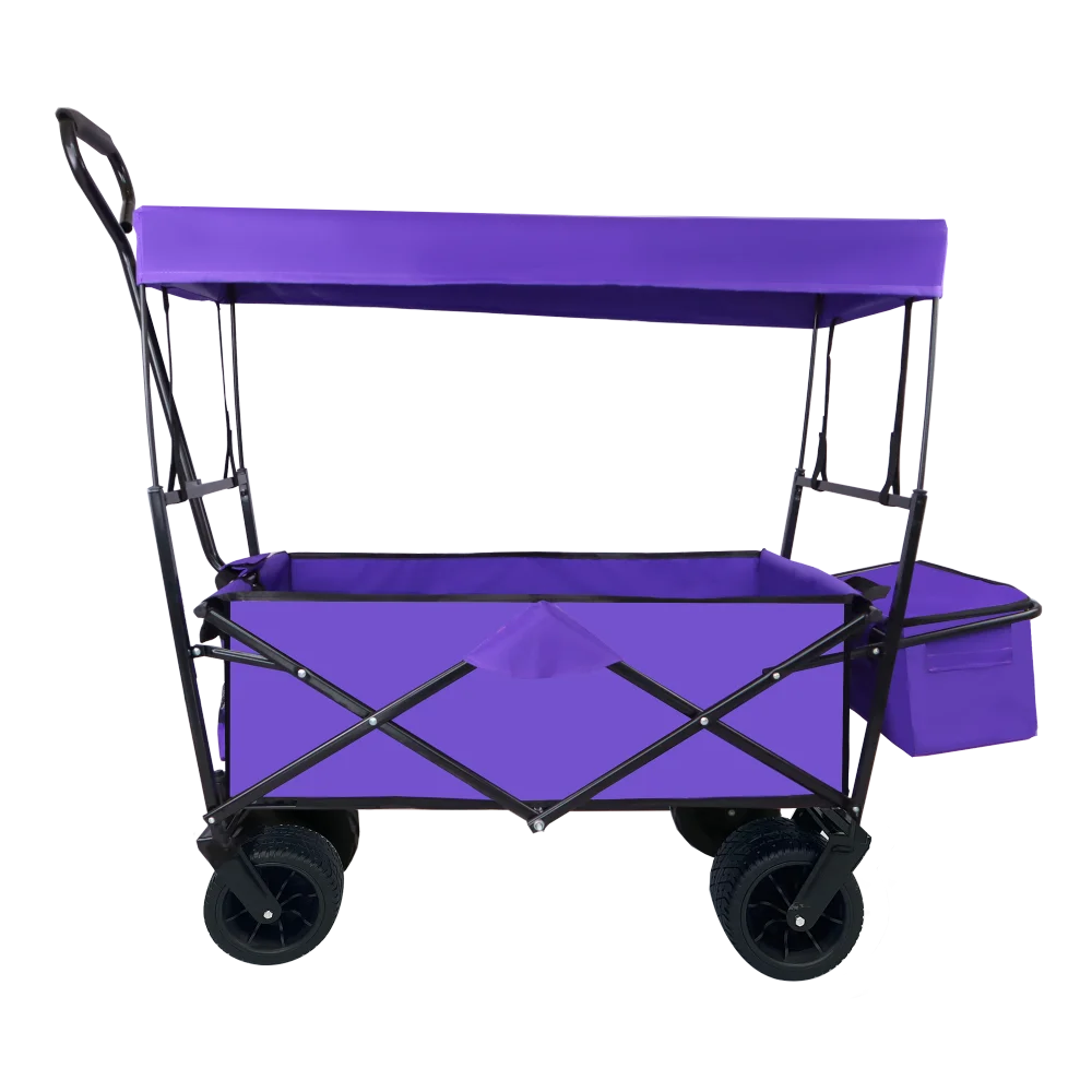 Garden Carts, Outdoor Garden Park Utility kids wagon portable beach trolley cart camping foldable folding wagon