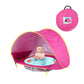 Waterproof Foldable Baby Beach Tent UV-protecting Sunshelter with Pool Kid Outdoor Pop Up sun Awning Camping Sunshade Tent