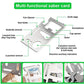 18 In 1 Pocket Credit Card Portable Multi Tools Outdoor Survival Camping Equipment Portable Hiking Cards EDC Tool Survival Gear