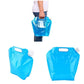 5L/10L Foldable Collapsible Drinking Water Bag Car Water Carrier Container for Outdoor Camping Hiking Picnic BBQ