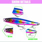 Sinking Fishing Lure Minnow 40g 95mm Rolling Fall Action Wobbler Pencil Pesca Accesorios Mar Carp Fish Isca Artificial Equipment