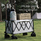 Outdoor Garden Park Utility Kids Wagon Portable Beach Trolley Cart Camping Foldable Folding Wagon