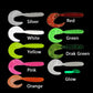 20pcs Jigging Soft Silicone Fishing Lures 5cm 6cm 7cm Shrimp Wobblers Grub Artificial Swimbaits Shad Worm Baits