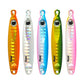 Jiggingpro 10g 15g 25g 30g 40g 60g Tungsten Jig Sea Fishing Long Casting Micro Jigs Metal Jig Jigging Lure