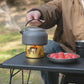 Portable High Quality Outdoor Picnic Stove New Mini Ultra-light Combustor Alcohol Stove Camping Furnace Camping For 1-2 People