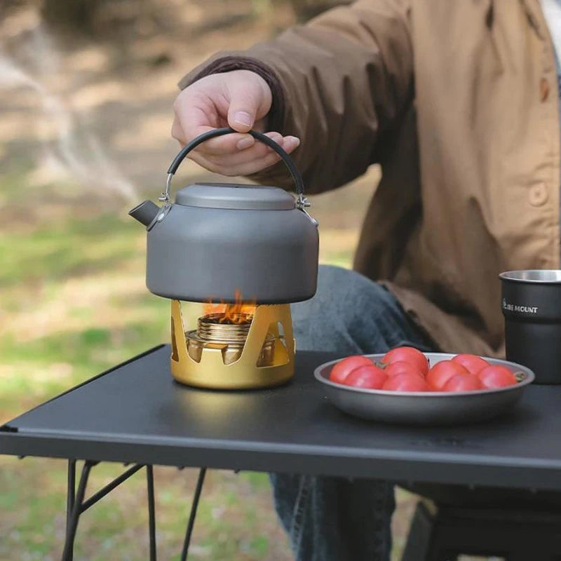 Portable High Quality Outdoor Picnic Stove New Mini Ultra-light Combustor Alcohol Stove Camping Furnace Camping For 1-2 People