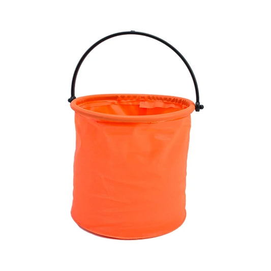 Beach Sand Play Bucket Toy Folding Collapsible Bucket Gardening Tool Outdoor Sand Pool Play Tool Toy Kids Summer Favor Dropship