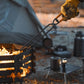 Portable Outdoor Charcoal Clamp Heavy-Duty Thickened BBQ Firewood Clip Anti-scald Durable Carbon Steel Carbon Clip Picnic