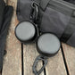 Camping Gear Organizer Box Round Waterproof Storage Case Anti-Collision Storage Box With D-Shape Hook For Hiking Fishing