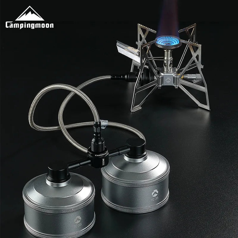 CAMPINGMOON BKZ16 BKZ17 BKZ10 BKZ13M Outdoor Camping Picnic Stove Accessories Gas Extension  Pipe High Altitude Flat Gas Tank