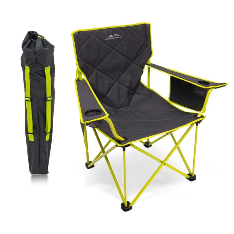 ALPS Mountaineering King Kong Camping Chairs for Adults with Mesh Cup Holders and Pockets, Built Durable and Reliable with