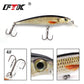 FTK 100mm/12g Fishing Lure Minnow Floating Hard Bass Lure Artificial Bait Carp Wobblers Crankbai Fishing For Fishing Accessories