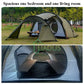 Outdoor Camping Tent Waterproof Outdoor Shelter for Travel and Picnics Coated Tarp Sunshade Quick Build Breathable Awning Tent