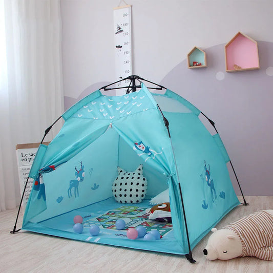 NEW Children Tent Foldable Indoor Camping Outdoor Toys Girl Boy Princess Toy House Kids Game Play House Toys Tent Gifts