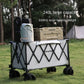 Outdoor Garden Portable Beach Trolley Cart Park Utility Kids Wagon Camping Foldable Folding Wagon