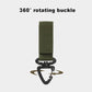Outdoor Camping Hiking Molle Tactical Gear Nylon Ribbon Knapsack Keychain Triangle Backpack Waist Bag Fastener Hook Buckle